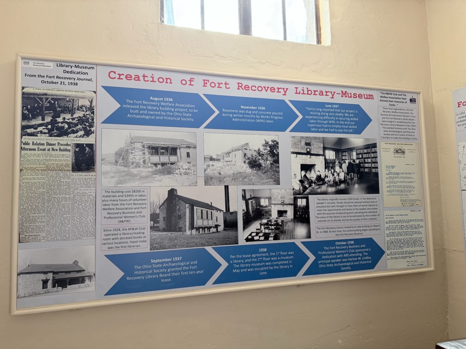 Poster, Library-Museum Poster, Library-Museum